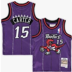 Vince Carter Toronto Raptors NBA Mitchell & Ness Swingman Jersey Mens Large